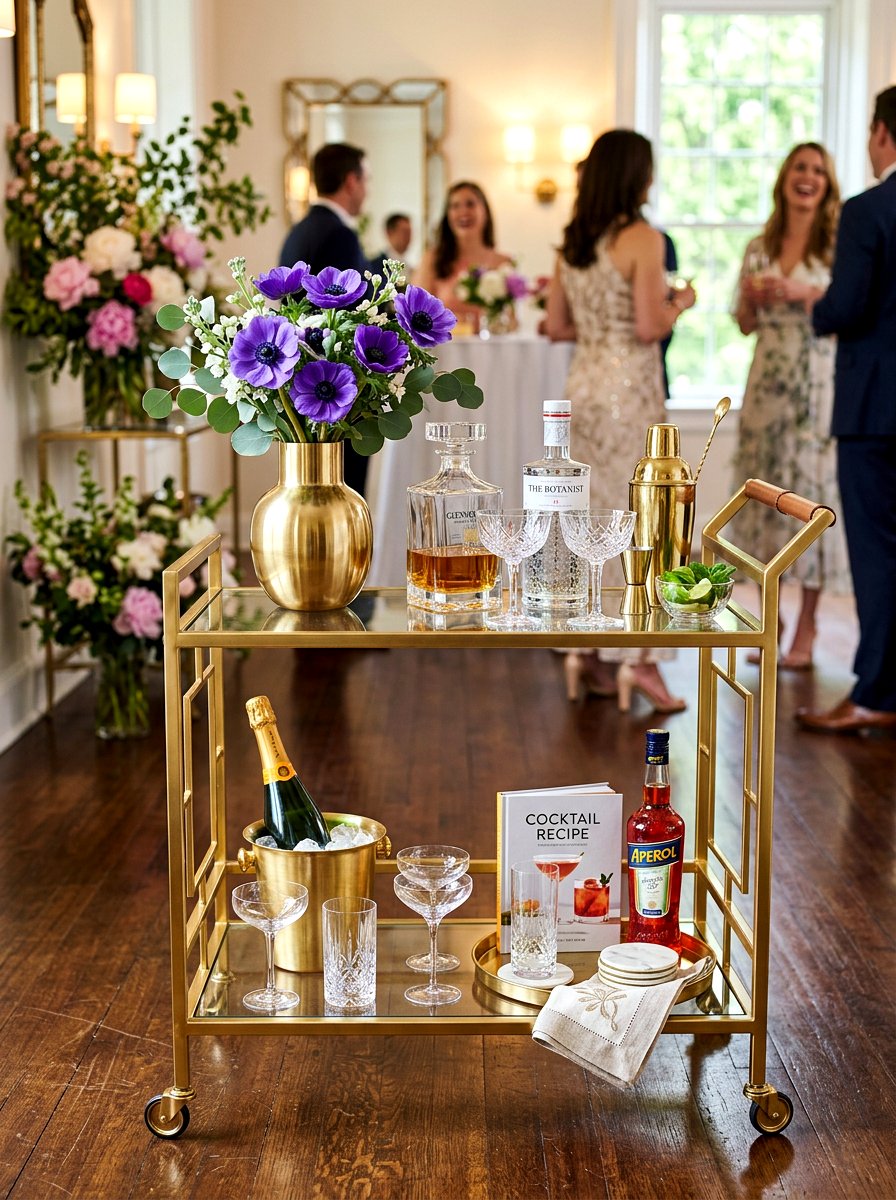 Gold Bud Vase - 25 Spring Bud Vase Ideas