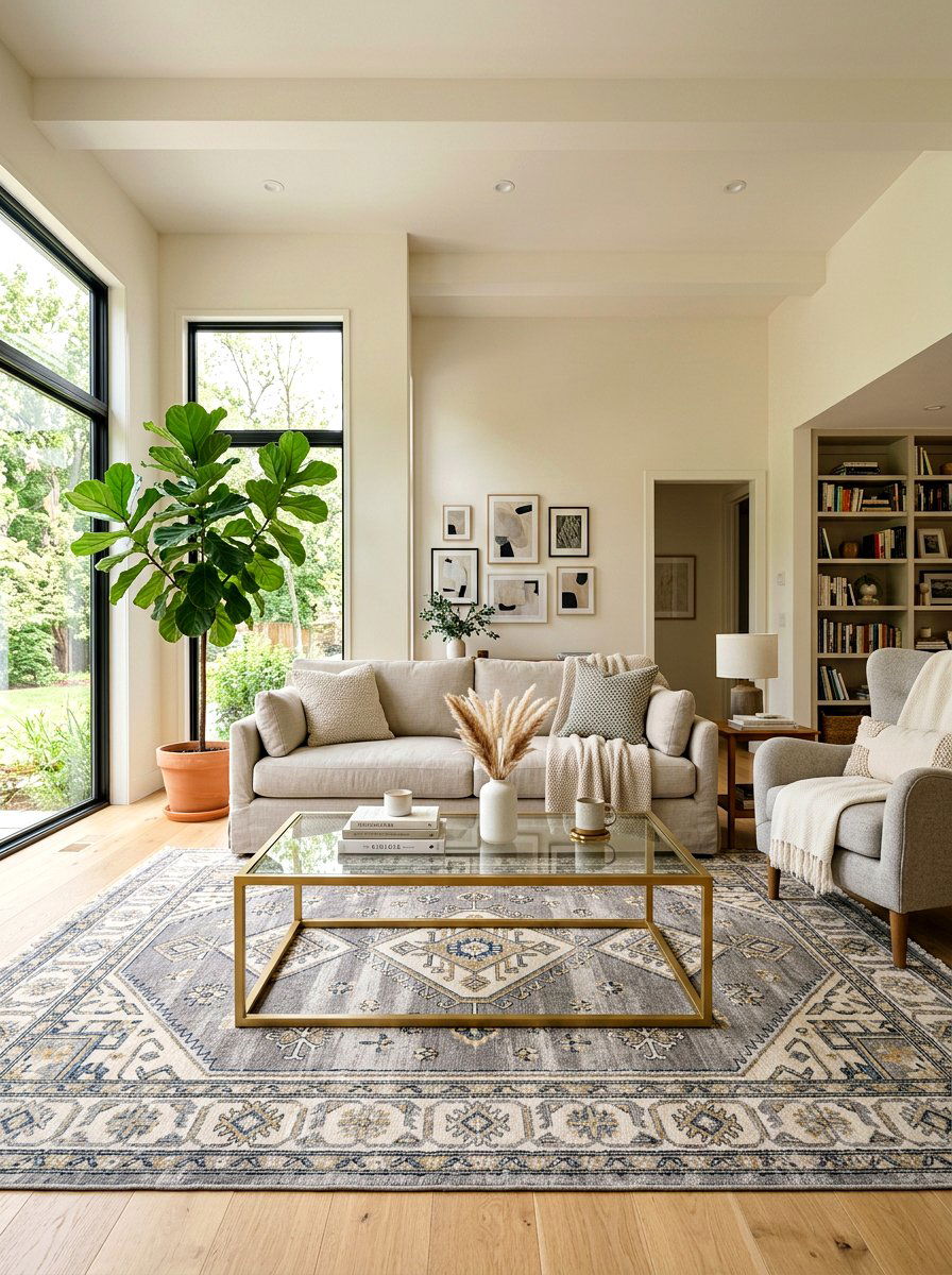 Gold Coffee Table Living Room - 25 Spring Gold Accent Decor Ideas