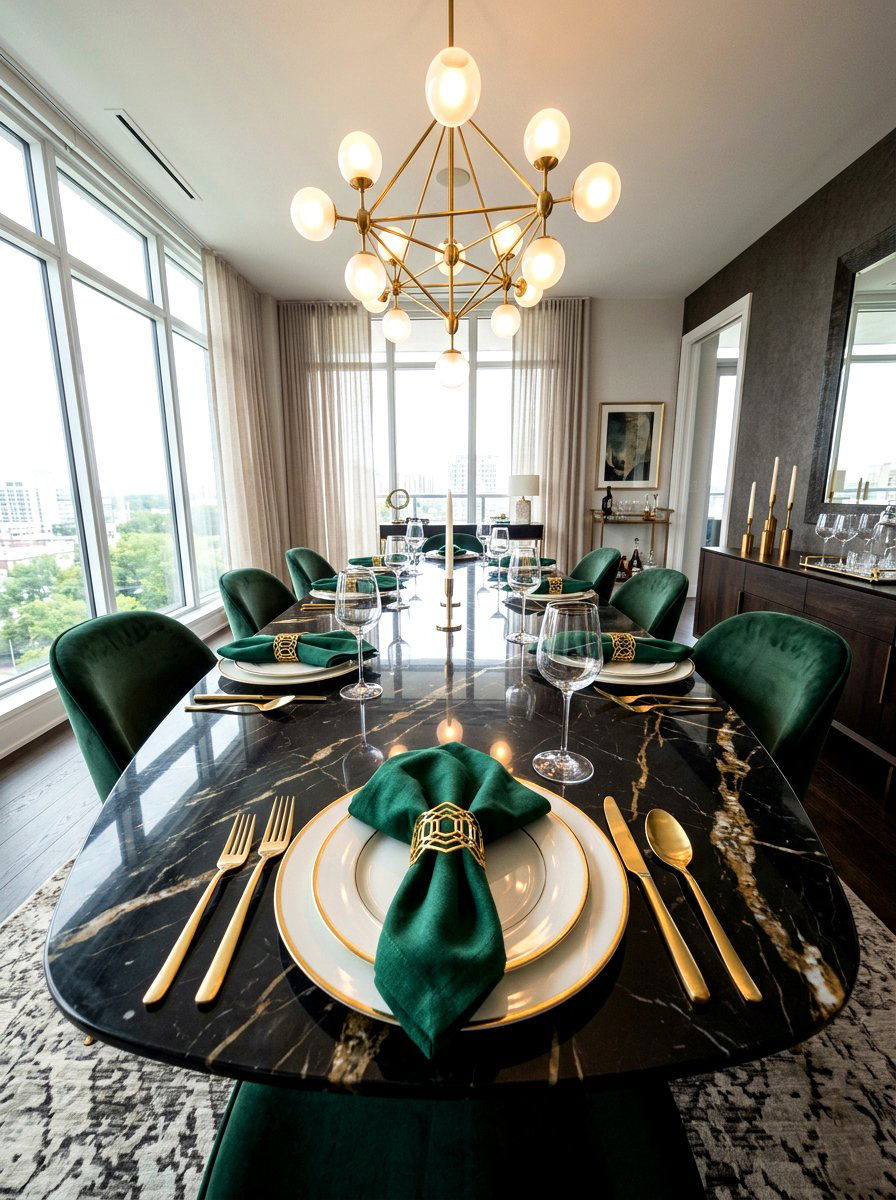 Gold Metal Napkin Ring - 25 Spring Napkin Ring Ideas