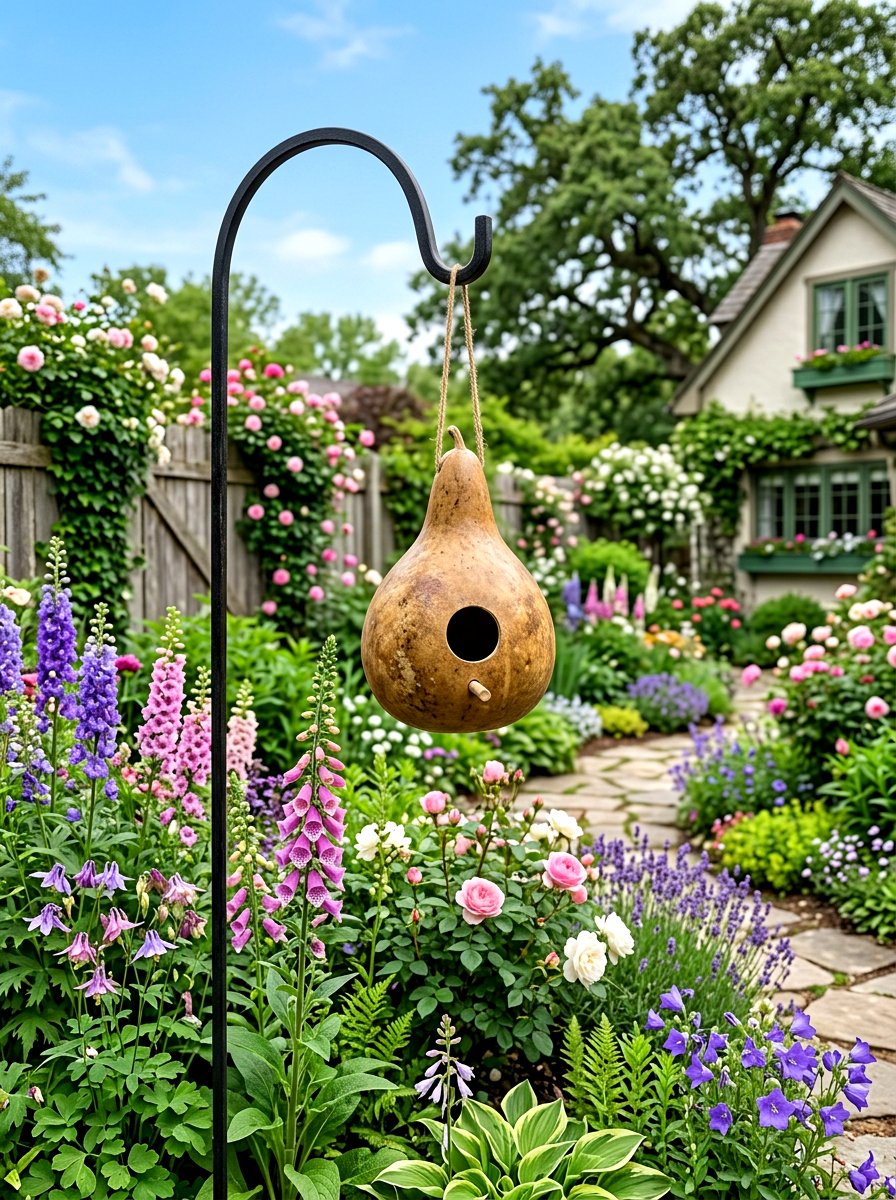 Gourd Birdhouse - 25 Spring Birdhouse Decor Ideas