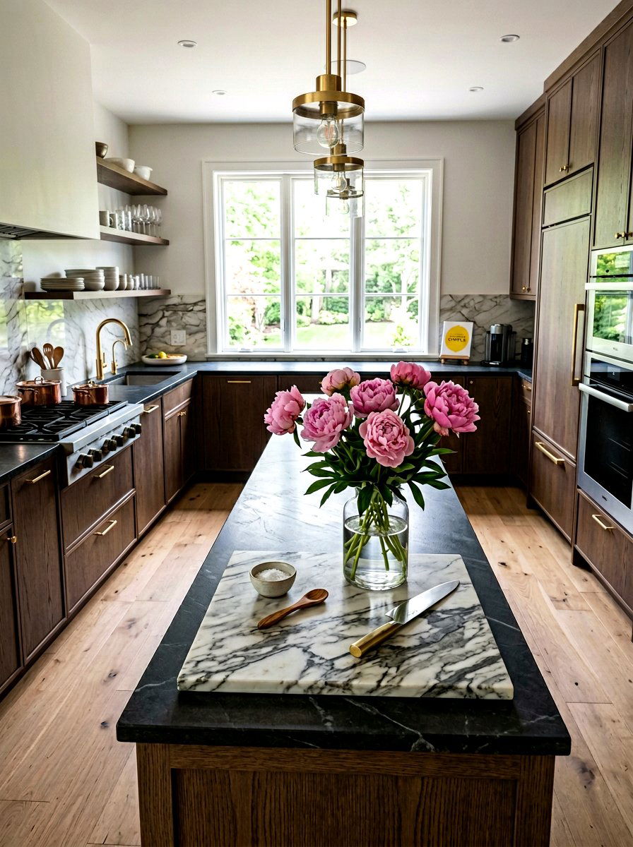 Grained Marble Board - 25 Spring Cutting Board Decor Ideas