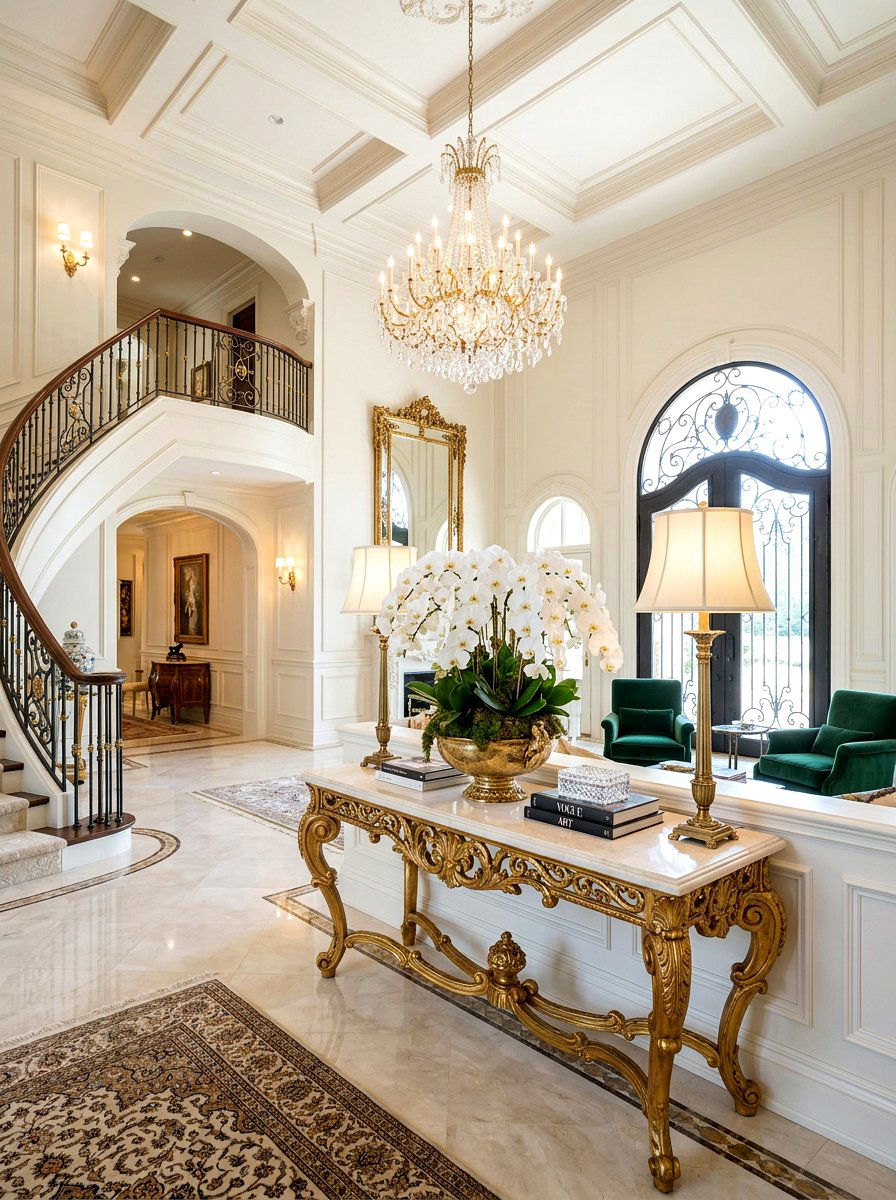 25 Elegant Spring Foyer Table Decor Ideas to Wow Guests