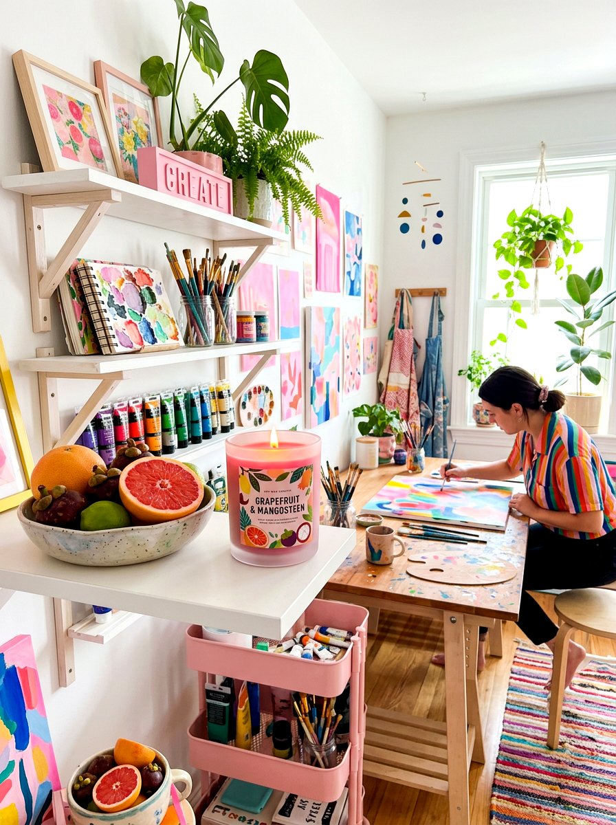 Grapefruit mangosteen candle - 25 Spring Scented Candle Ideas