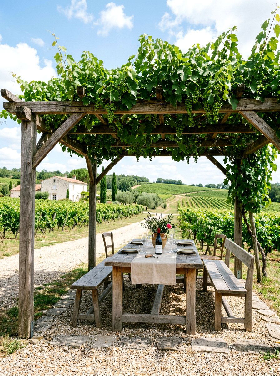 Grapevines - 25 Spring Pergola Decor Ideas