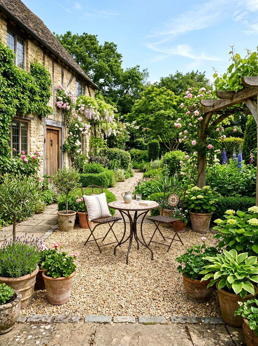 Gravel Patio Design - 25 Spring Outdoor Entertaining Ideas