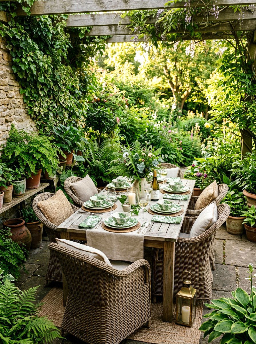 Green Botanical Dishes - 25 Spring Dinnerware Ideas