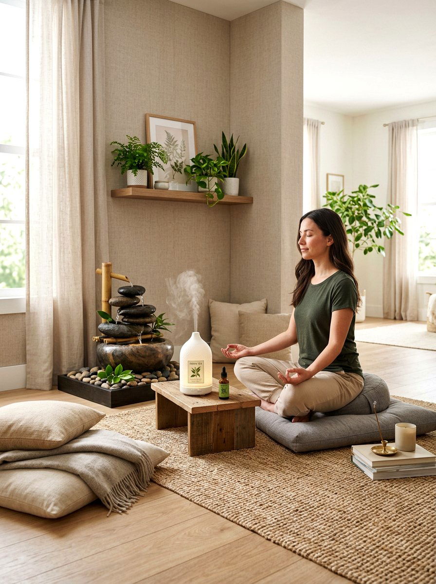 Green Tea Essential Oils - 25 Spring Home Fragrance Ideas