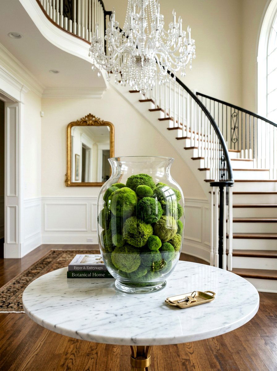 Green moss ball - 25 Spring Moss Decor Ideas