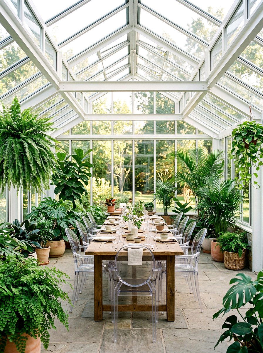 Greenhouse Interior Styling - 25 Spring Bridal Shower Decor Ideas