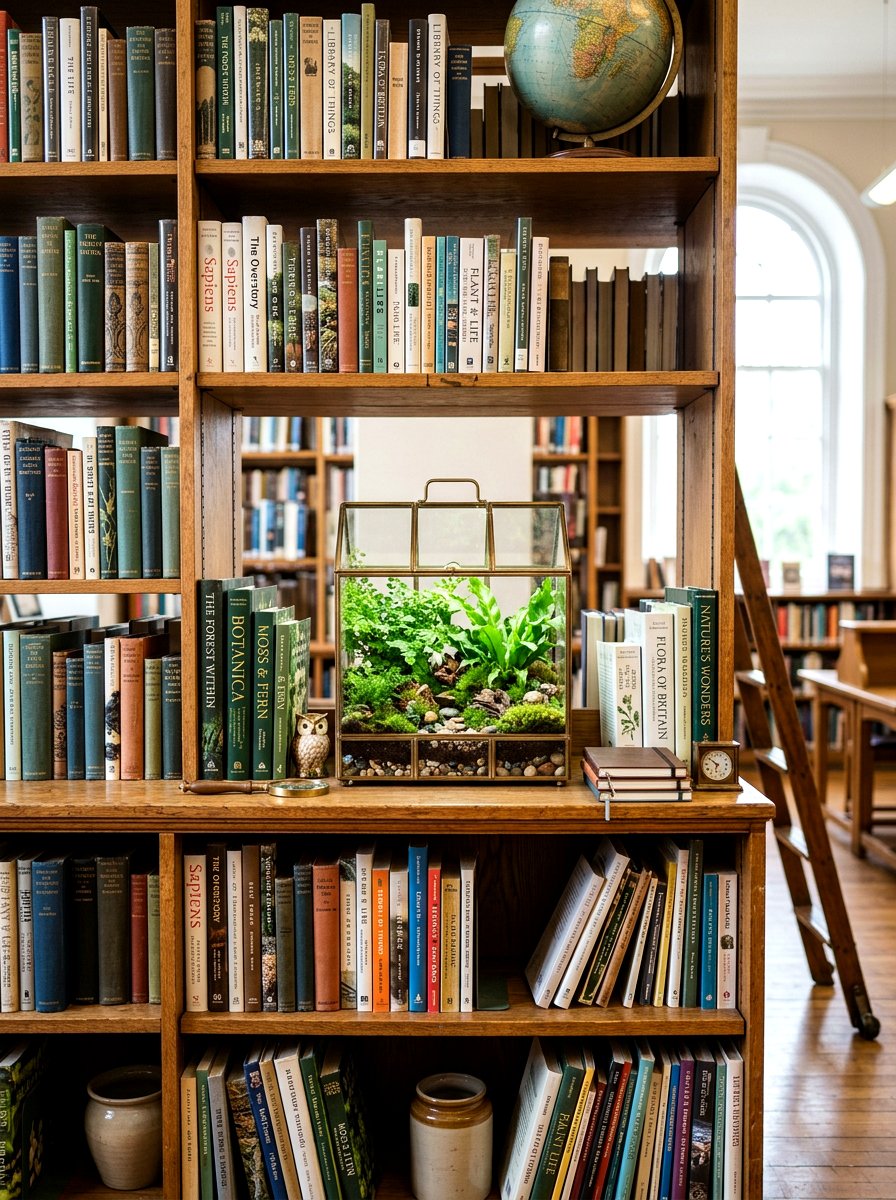 Greenhouse Style Terrarium - 25 Spring Floral Arrangement Ideas