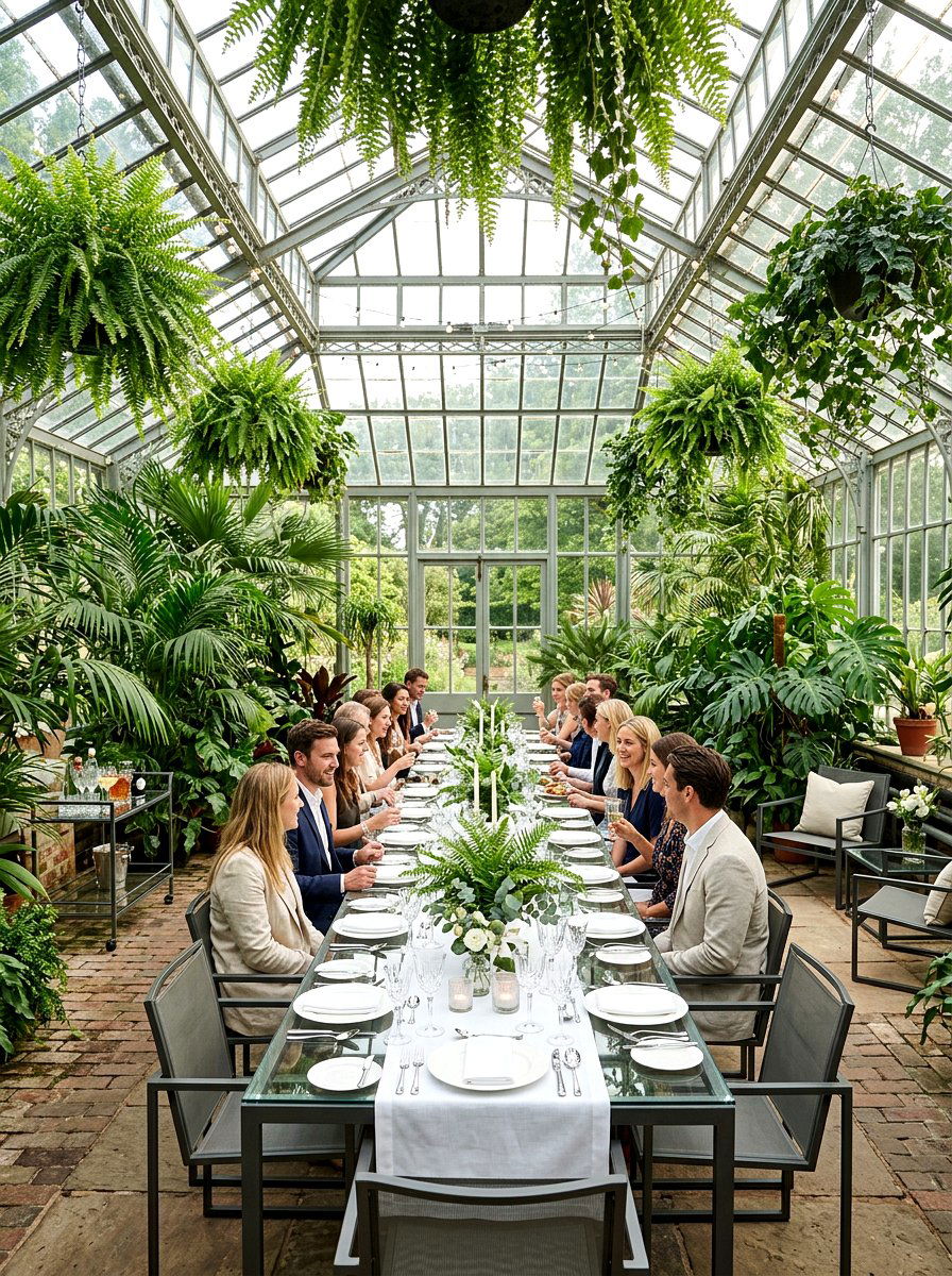 Greenhouse party style - 25 Spring Birthday Party Decor Ideas