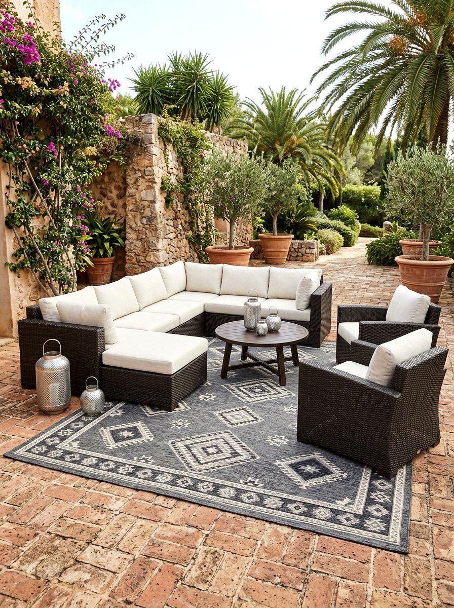 25 Stylish Spring Outdoor Rug Ideas for Your Patio