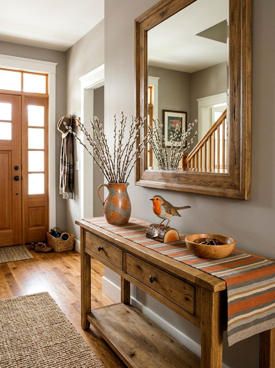 Hand Painted Robin - 25 Spring Bird Figurine Ideas