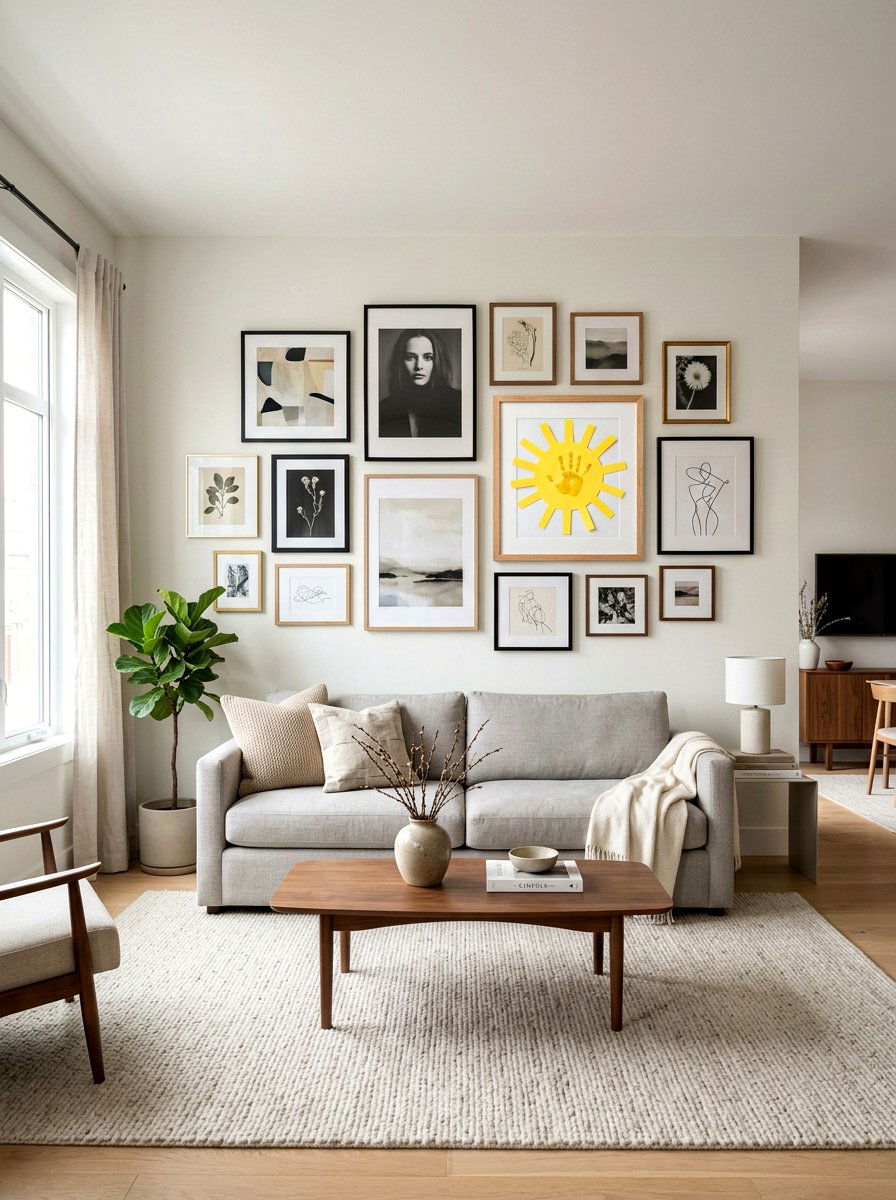 Handprint sun - 25 Spring Craft Ideas for Kids