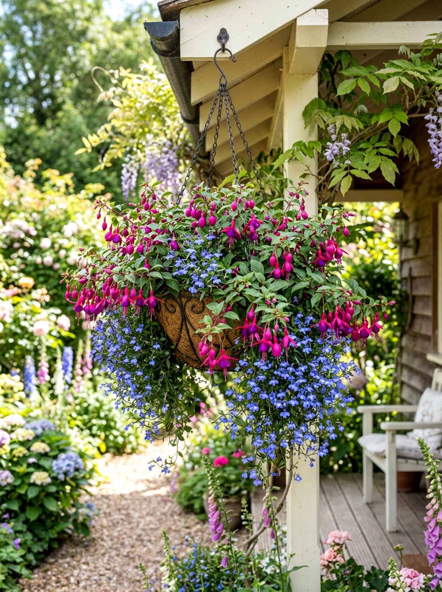 Hanging Basket Plants - 25 Spring Flower Pot Ideas