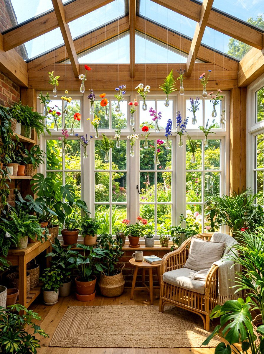 Hanging Bud Vase - 25 Spring Bud Vase Ideas