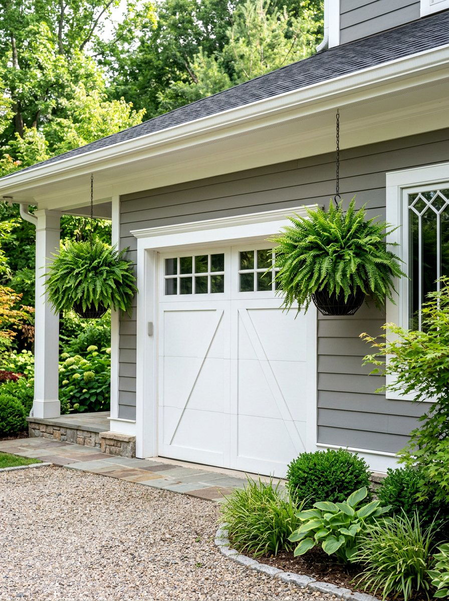 25 Spring Garage Door Decor Ideas for Instant Curb Appeal