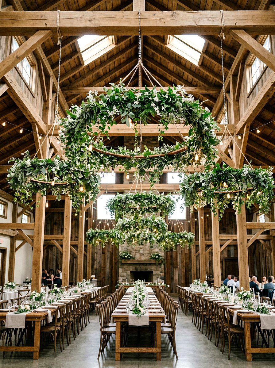 Hanging Greenery Installation