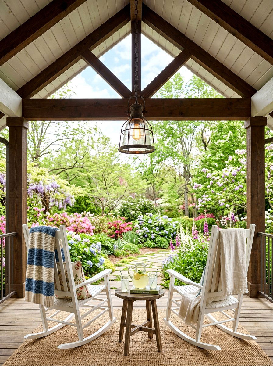 Hanging Pendant - 25 Spring Porch Lighting Ideas