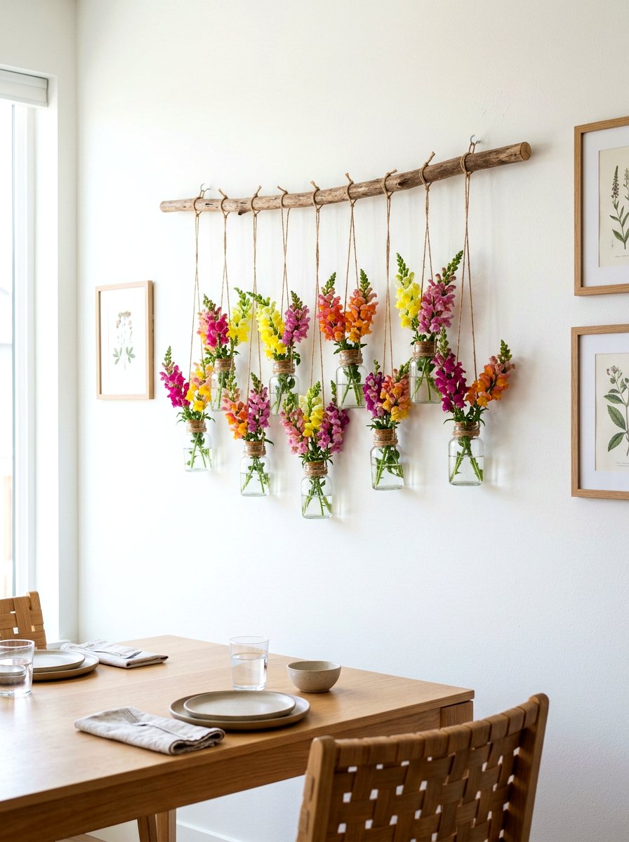 Hanging Snapdragon Wall Decor - 25 Spring Snapdragon Arrangement Ideas