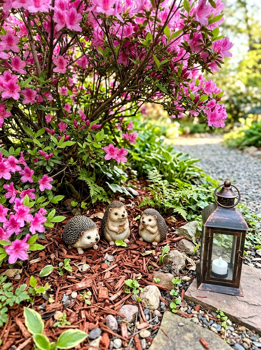 Hedgehog Garden Decor - 25 Spring Garden Animal Decor Ideas