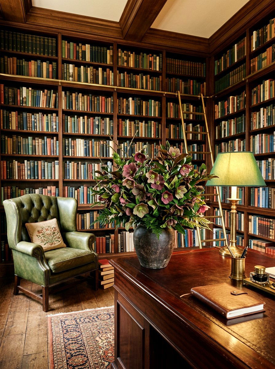 Hellebore Arrangement - 25 Spring Flower Arrangement Ideas