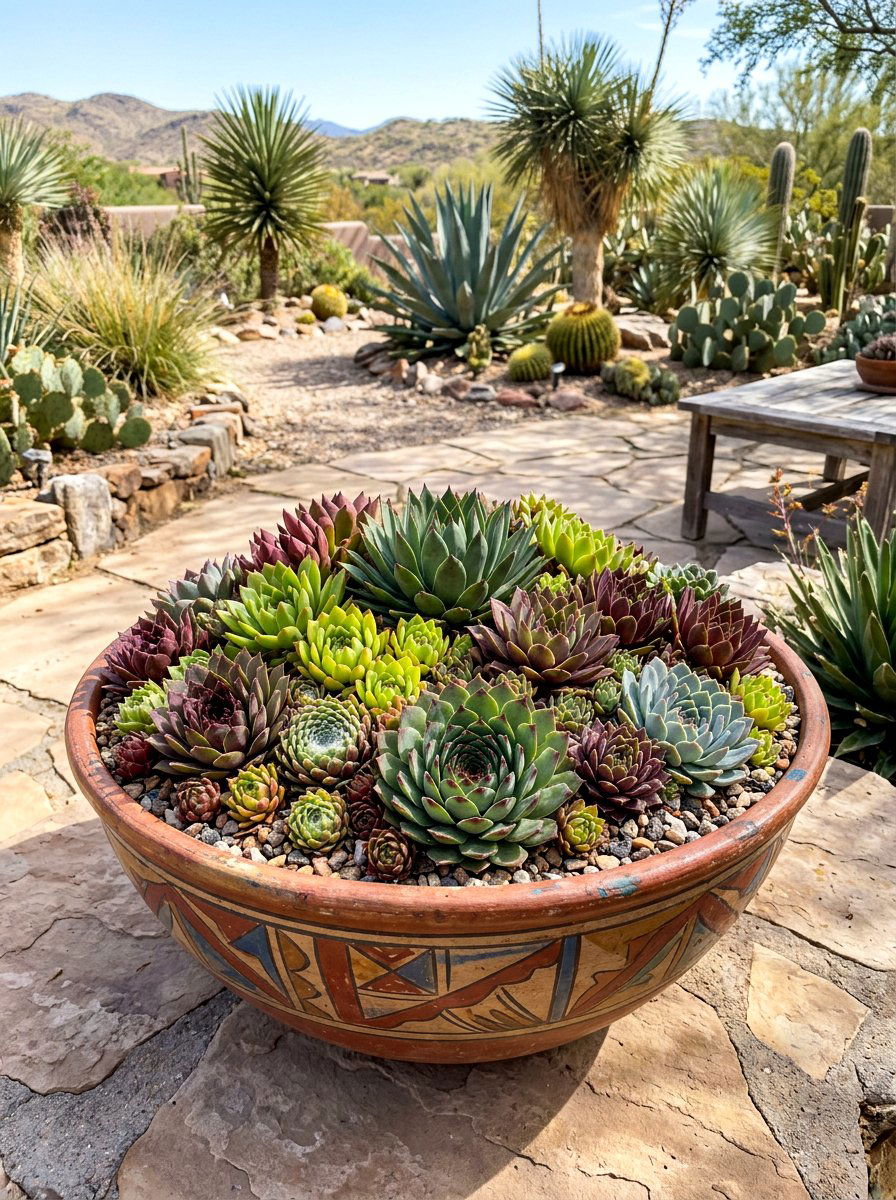 Hens And Chicks - 25 Spring Ground Cover Ideas