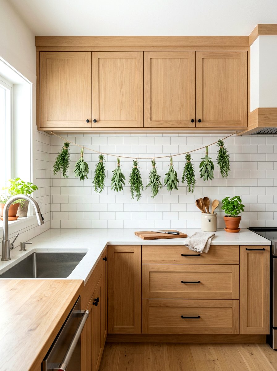 Herb Garden String - 25 Spring Garland Ideas