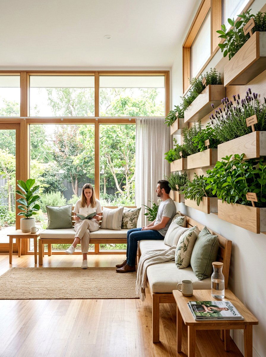 Herb Garden Waiting Area - 25 Spring Waiting Room Decor Ideas