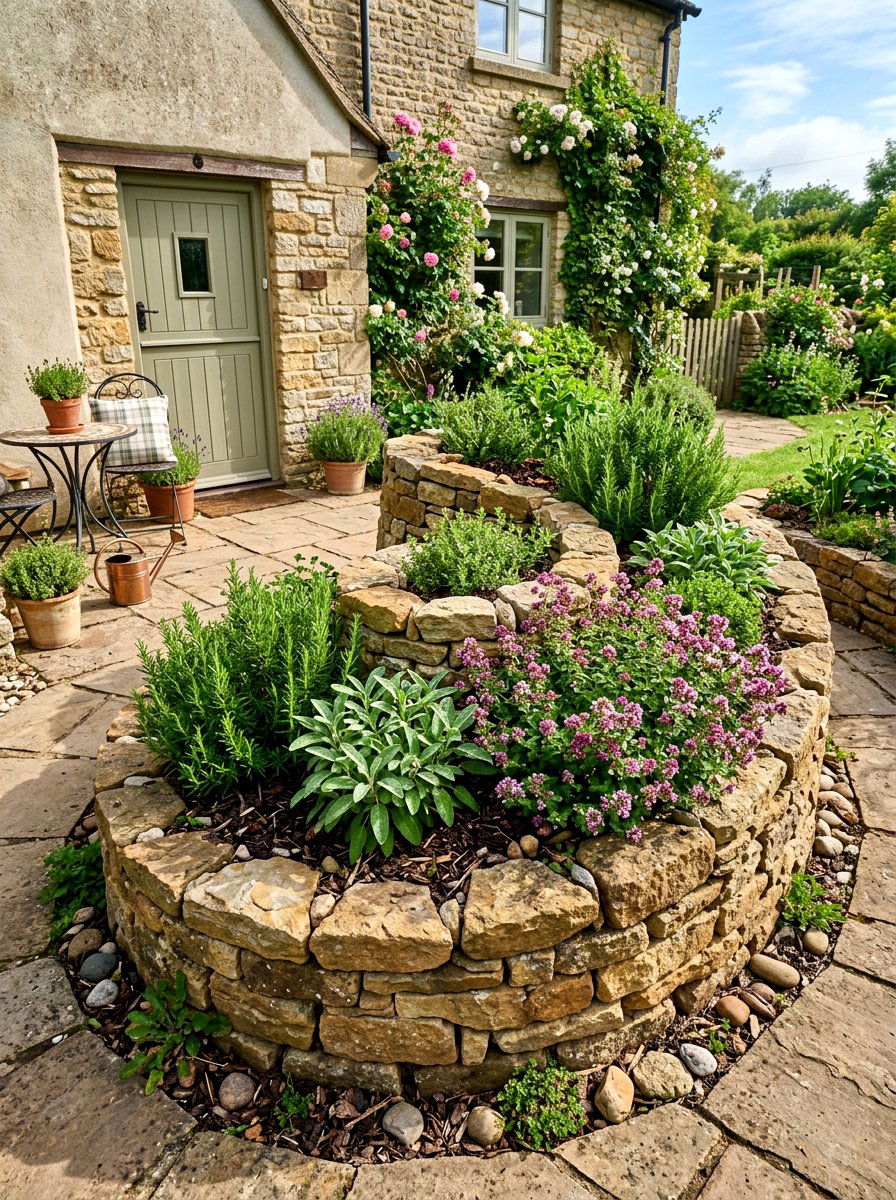 Herb Rock Garden - 25 Spring Rock Garden Ideas