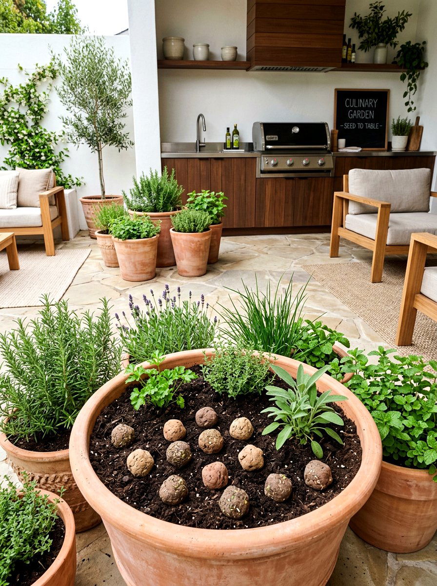 Herb Seed Bomb - 25 Spring Seed Bomb Ideas