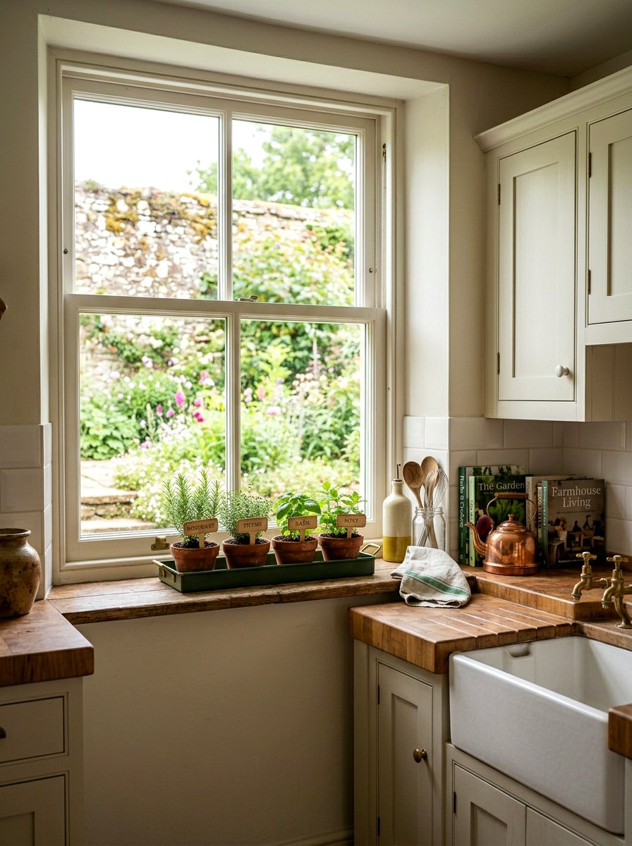 Herb garden tray - 25 Spring Vintage Tray Decor Ideas