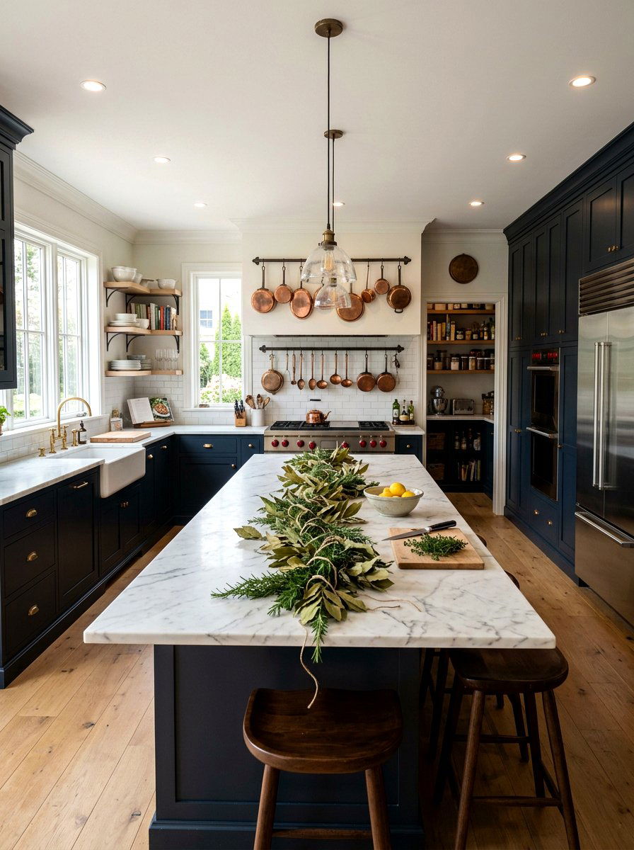 Herbal Garland For Kitchen - 25 Spring Greenery Garland Ideas