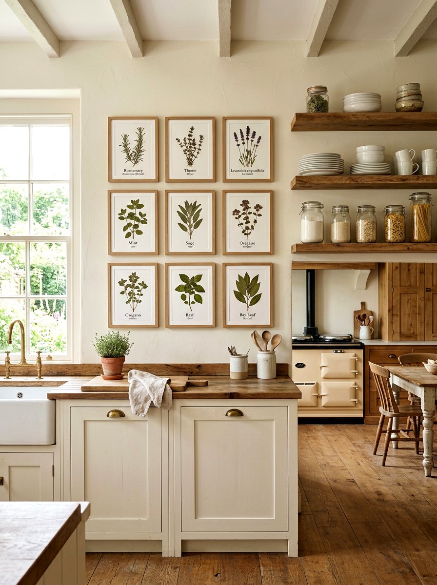 Herbarium Wall Art - 25 Spring Framed Art Ideas