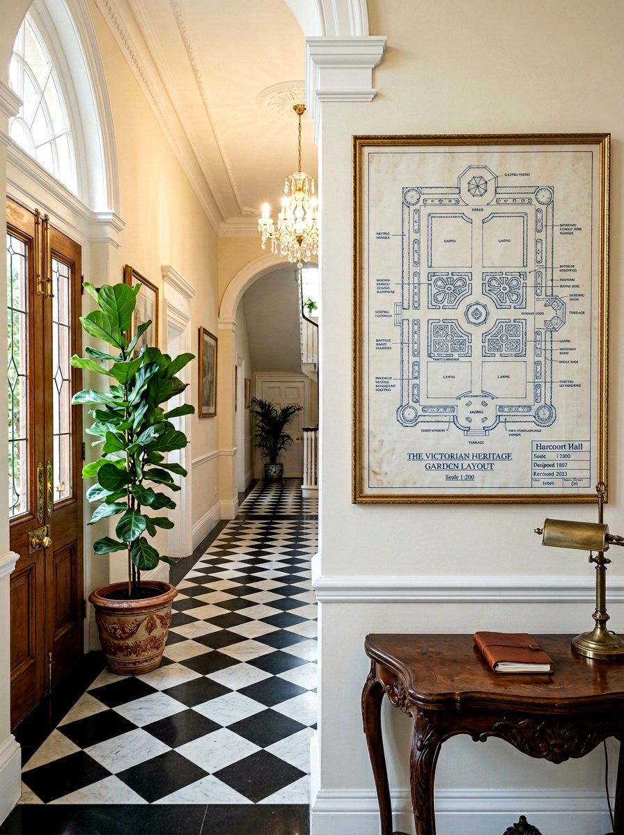 Heritage Garden Layout - 25 Spring Vintage Art Ideas