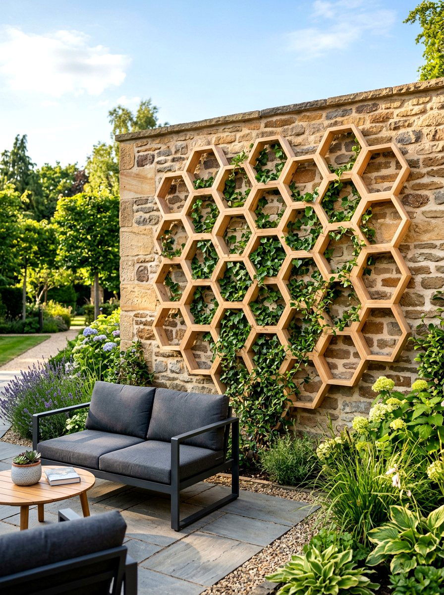 Hive Style Trellis - 25 Spring Trellis Decor Ideas