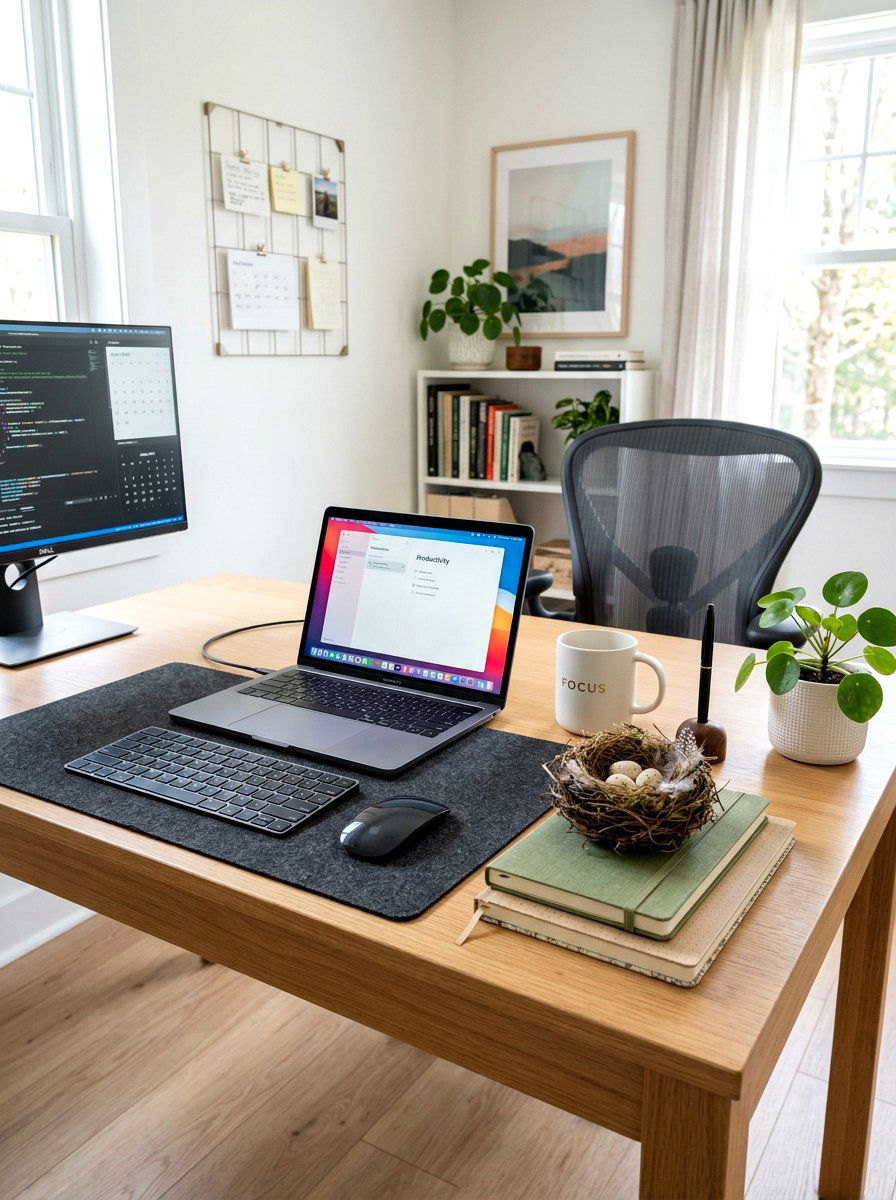 Home Office Desk Decor - 25 Spring Nest Decor Ideas