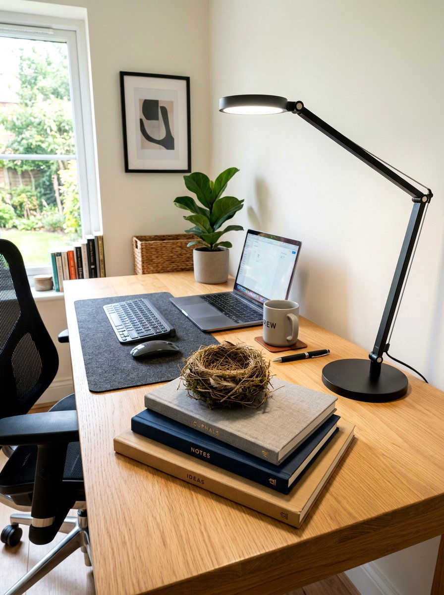 Home Office Desk Setup - 25 Spring Bird Nest Decor Ideas