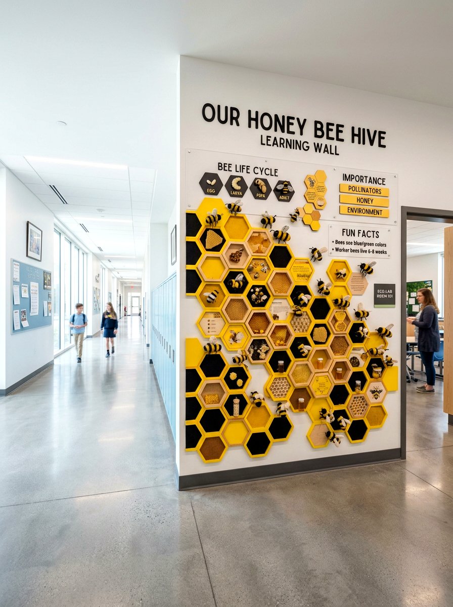 Honey Bee Hive - 25 Spring Bulletin Board Ideas