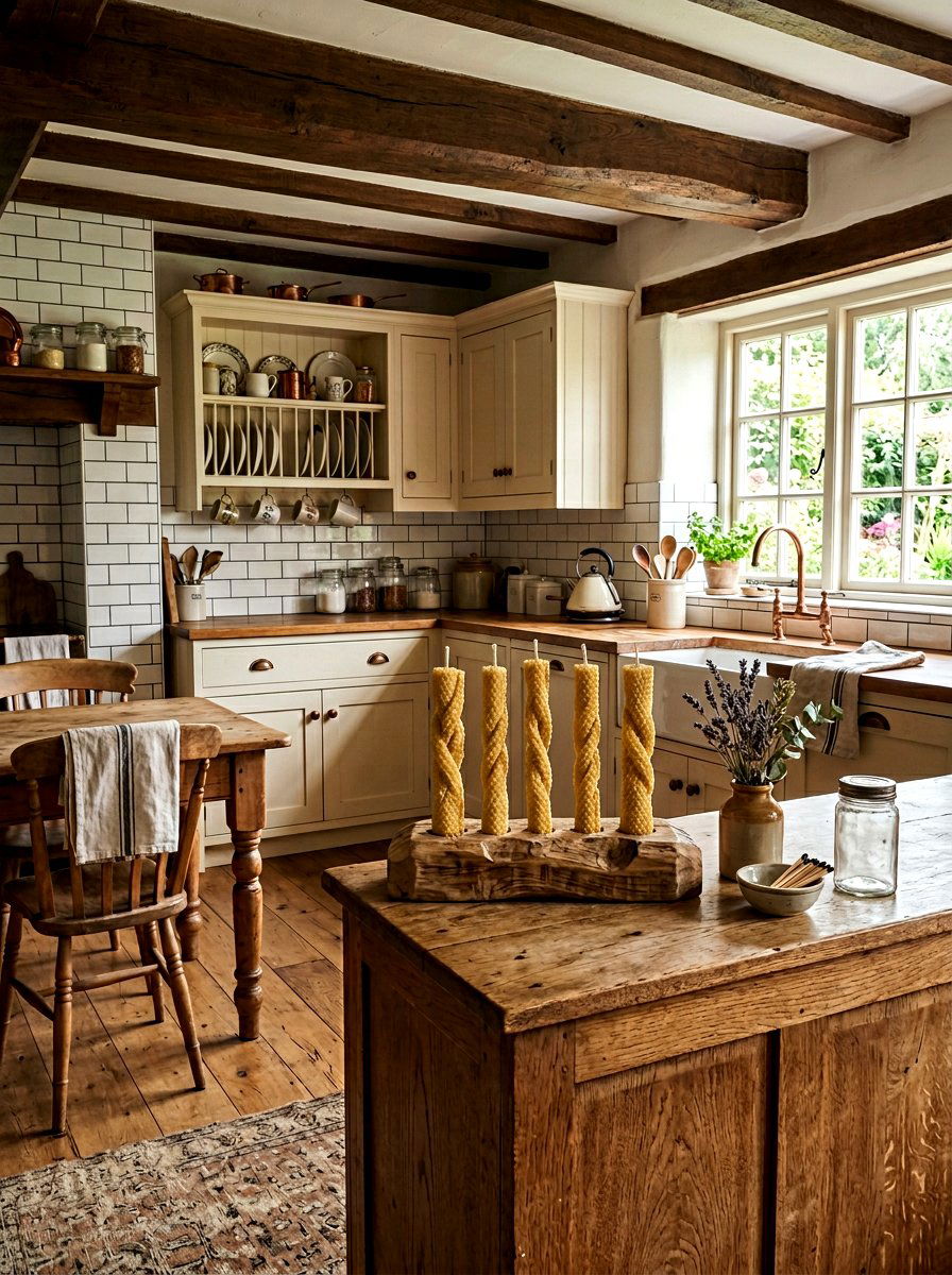 Honeycomb Beeswax Sheet - 25 Spring DIY Candle Ideas