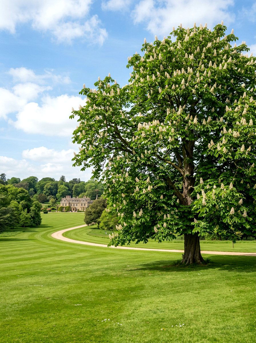 Horse Chestnut - 25 Spring Flowering Tree Ideas