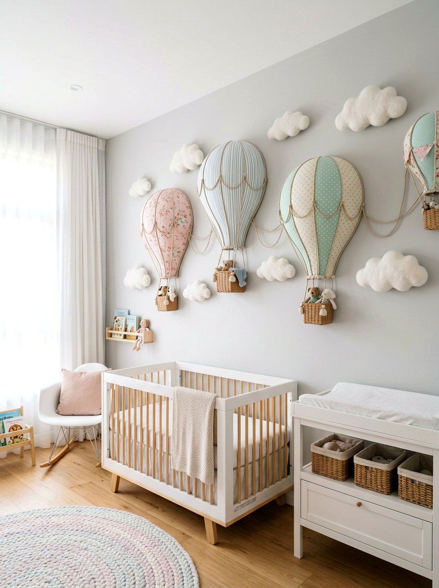 Hot Air Balloon - 25 Spring Bulletin Board Ideas