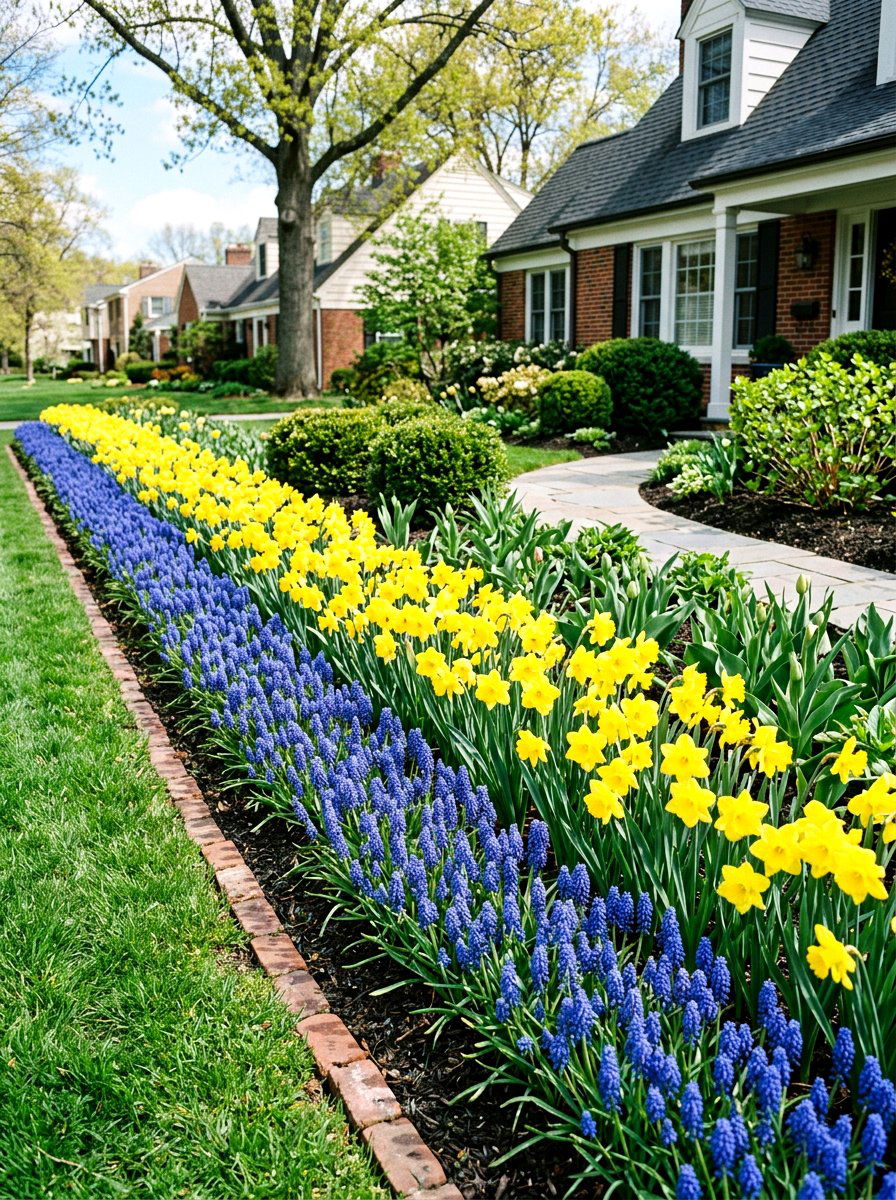 Hyacinth And Daffodil Bed - 25 Spring Hyacinth Garden Ideas