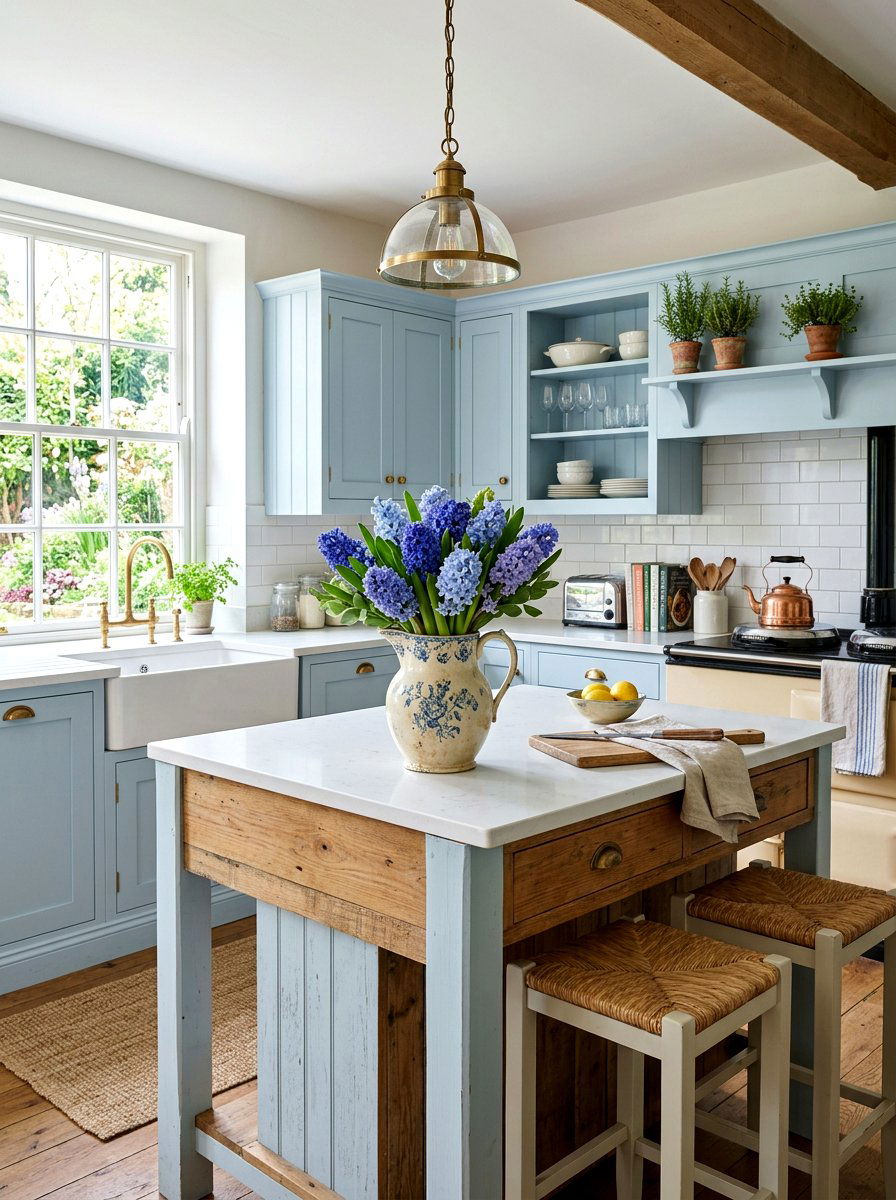 Hyacinth Arrangement In Vintage Pitcher - 25 Spring Hyacinth Arrangement Ideas