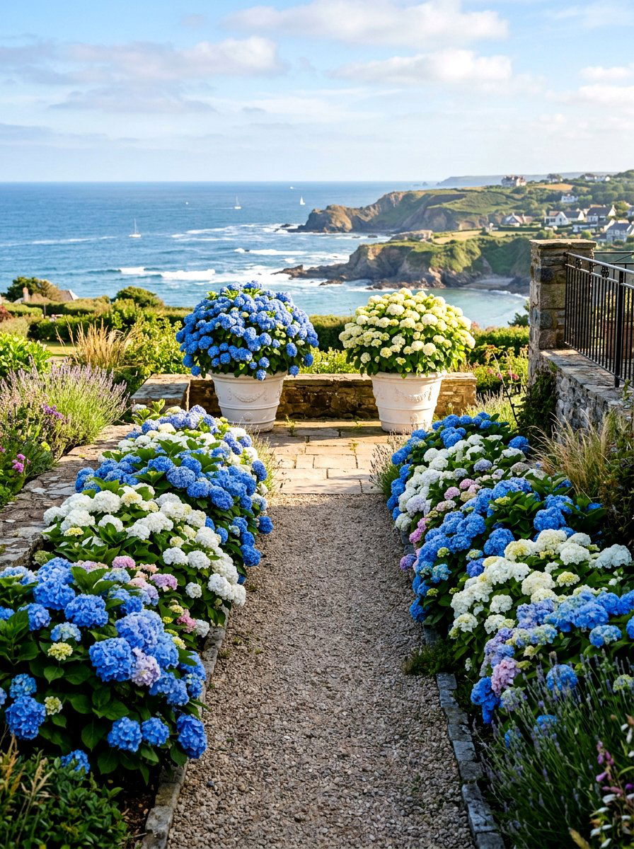 Hydrangea Cluster - 25 Spring Wedding Aisle Decor Ideas
