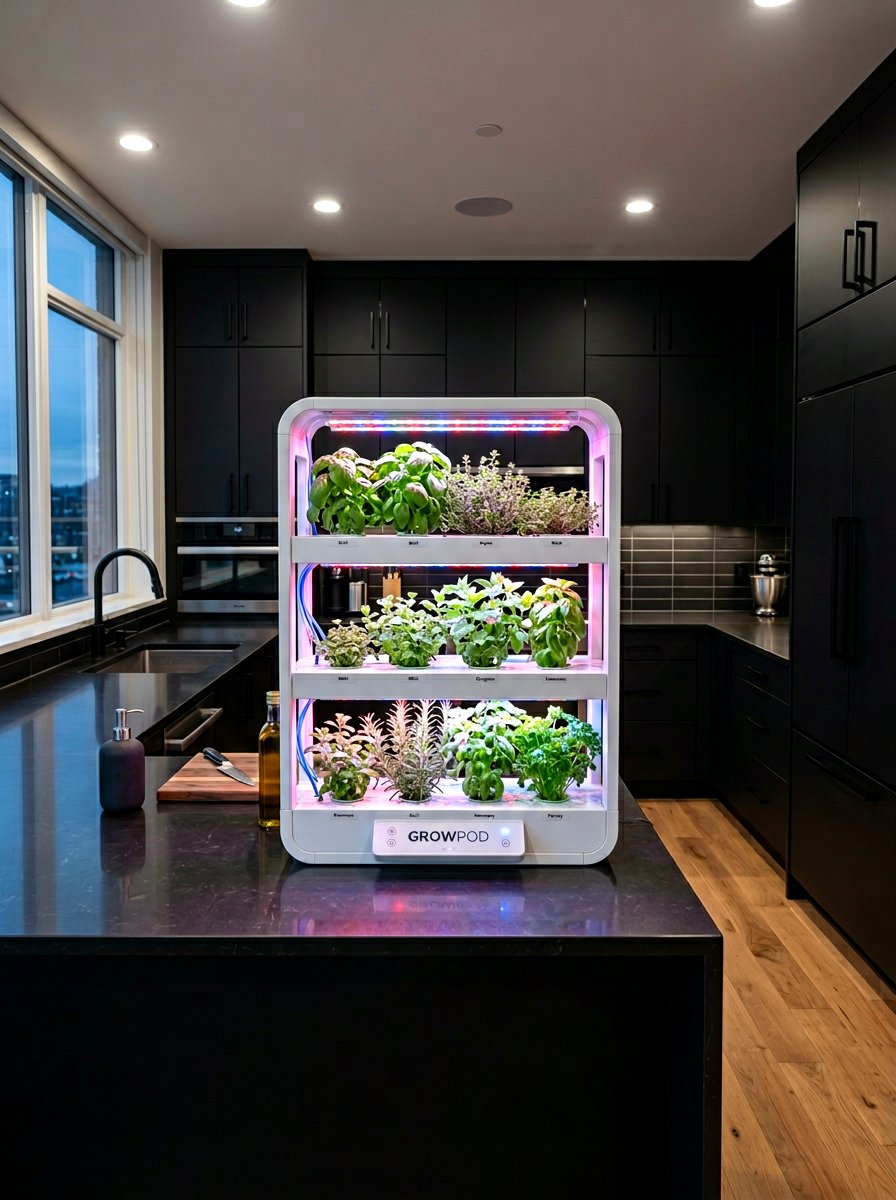 Hydroponic Herb Garden - 25 Spring Kitchen Herb Garden Ideas