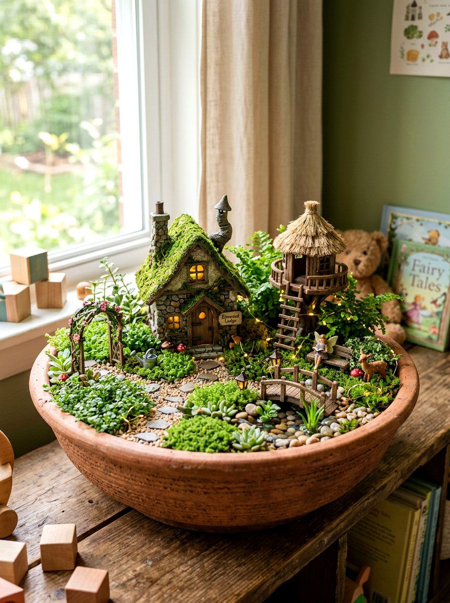 Indoor Fairy Garden - 25 Spring Indoor Garden Ideas