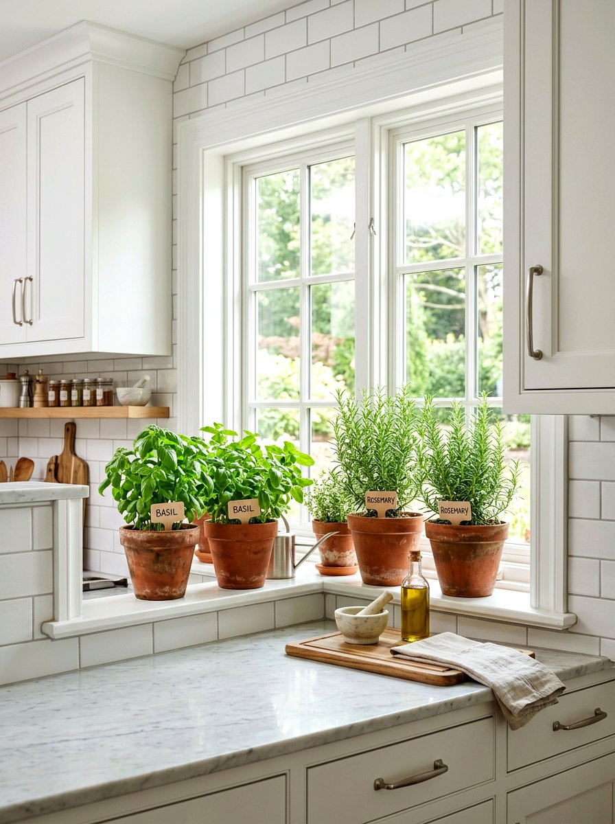 Indoor Herb Garden - 25 Spring Refresh Ideas for Home