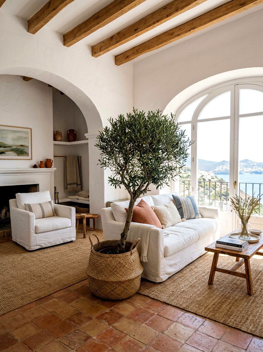 Indoor Olive Tree - 25 Spring Topiary Ideas