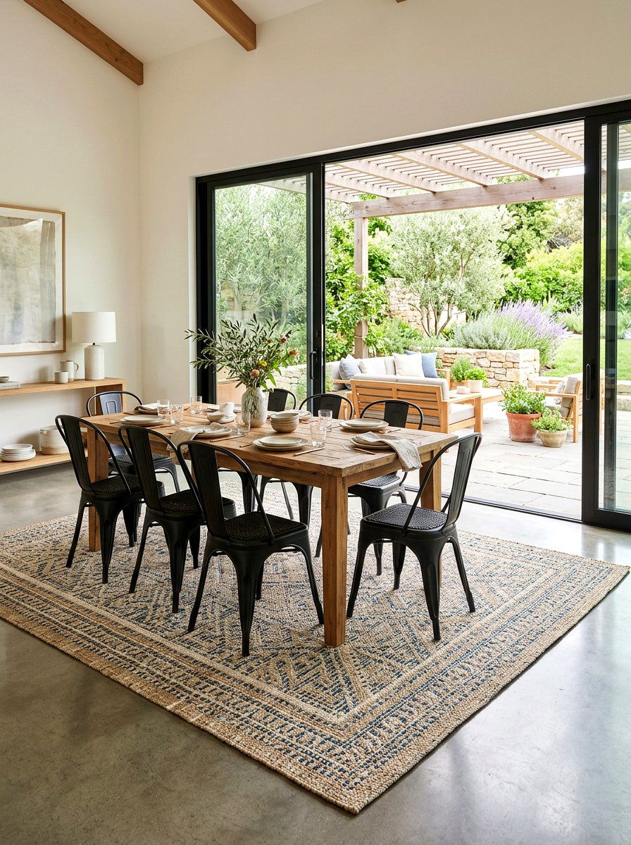 Indoor Outdoor Rug - 25 Spring Dining Room Rug Ideas